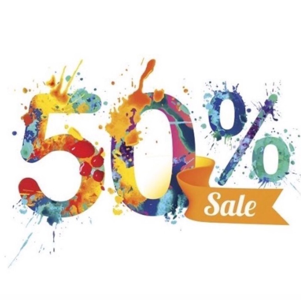 TAKE HALF OFF LISTED PRICE